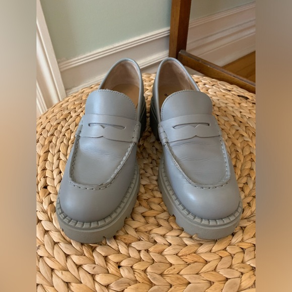 Free People Women’s Lyra Lug Sole Loafers in EUC. Size 38 (7.5 - 8) - Picture 10 of 10